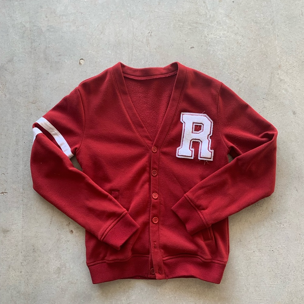Letterman sweater